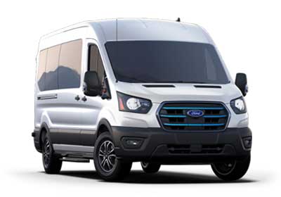 Ford-e-transit-passager-fourgon-électrique-Van-pod