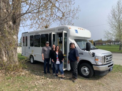 Paratransit bus Transport Adapté du Témiscamingue