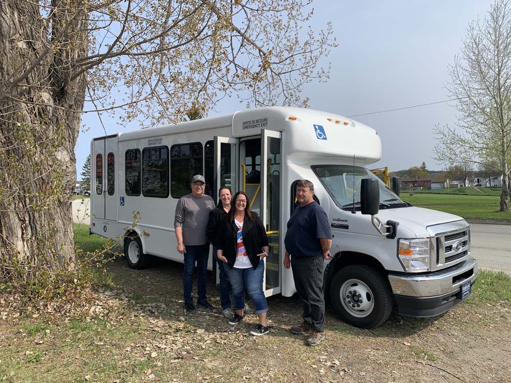 Paratransit bus Transport Adapté du Témiscamingue