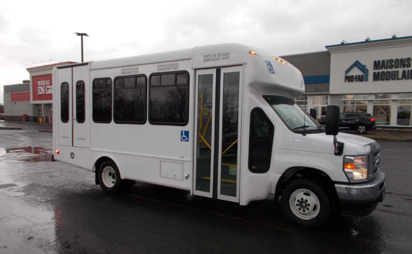 Ability Transit wheelchair bus - ARBOC Senator II - Crestline Coach Ltd.