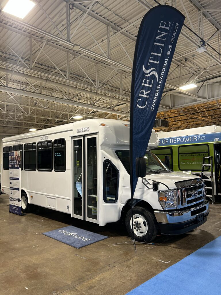 Crestline OTE shuttle bus