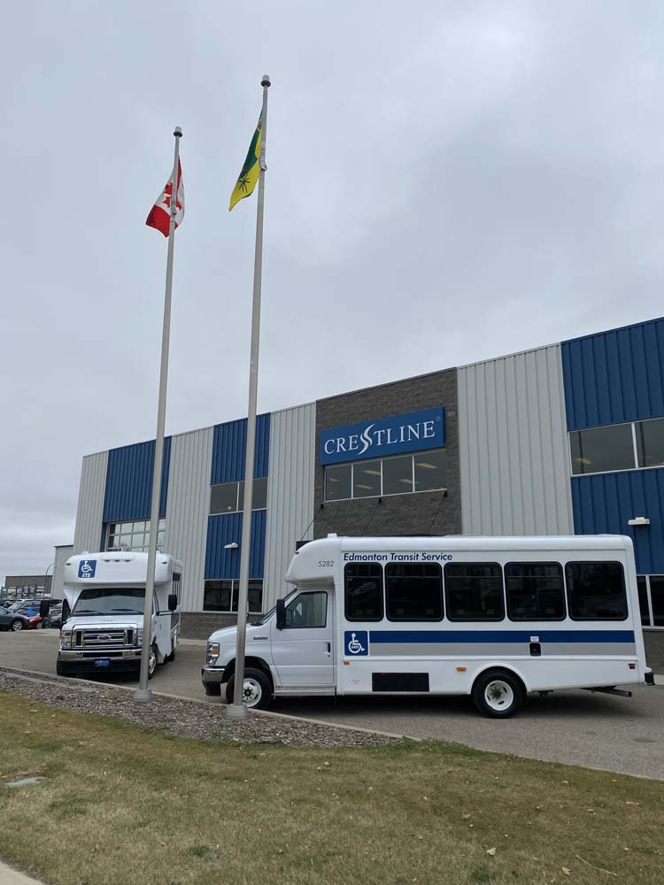 Crestline bus and Forest River